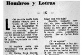 Hombres y letras.