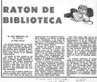 El Que merodea en la lluvia.  [artículo]