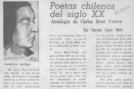 Poetas chilenos del siglo XX