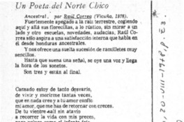 Un Poeta del norte chico.  [artículo]