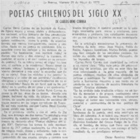 Poetas chilenos del siglo XX
