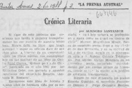 Crónica literaria