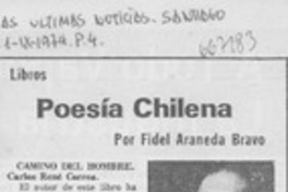 Poesía chilena