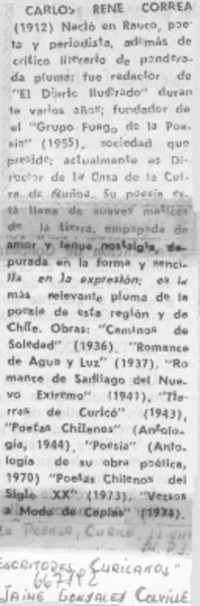 Escritores curicanos