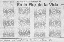 En la flor de la vida