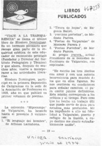 Viaje a la transparencia".  [artículo]