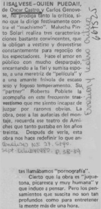 Sálvese quién pueda!!.  [artículo]