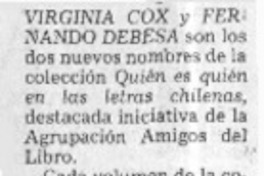 Artes y letras recomienda.  [artículo]