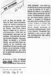 En vitrina.  [artículo]