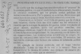 Penetración en la llama.  [artículo]