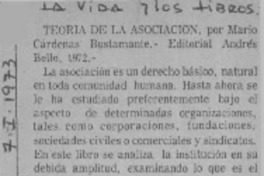 Teoría de la asociación.  [artículo]