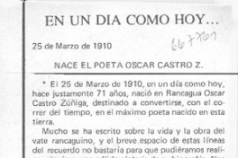 En un día como hoy--