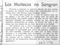 Los muñecos no sangran