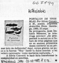 Portalón de tinieblas.  [artículo] Astrolabio