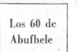 Los 60 de Abufhele