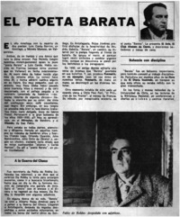 El Poeta barata.