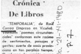 Crónica de libros