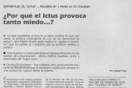 Por qué el Ictus provoca tanto miedo...?