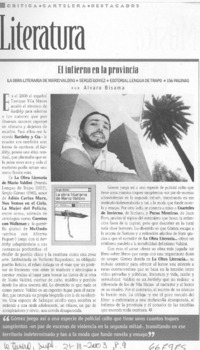 El infierno en la provincia