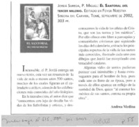 El santoral del tercer milenio