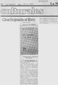 Dimensiones cristianas del arte