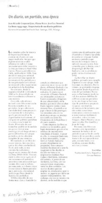 Un diario, un partido, una época