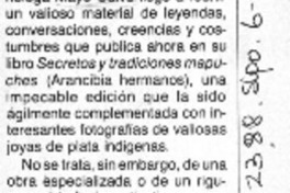 Tradiciones mapuches.