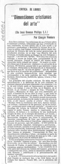 Dimensiones cristianas del arte