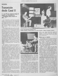 Transmisión desde canal 0