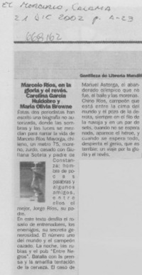 Marcelo Ríos, en la gloria y el revés.
