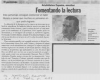 Fomentando la lectura.