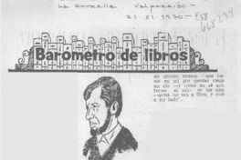 Barómetro de libros