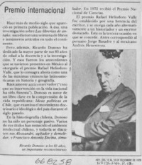 Premio internacional