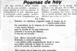 Poemas de hoy.