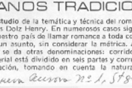 Hermanos tradicionales