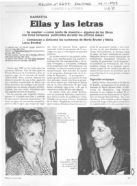 Ellas y las letras