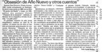 "Obsesión de año nuevo y otros cuentos"