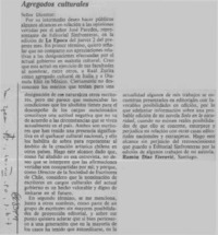 Agregados culturales