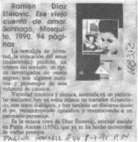 Ese viejo cuento de amar.