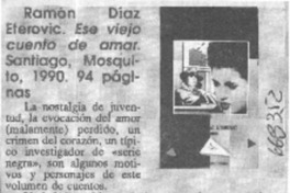 Ese viejo cuento de amar.