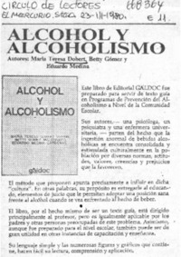 Alcohol y alcoholismo.