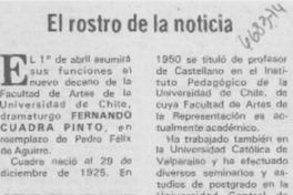 El Rostro de la noticia.