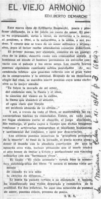 El viejo armonio  [artículo] A.R.A.