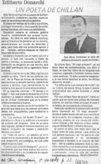 Un Poeta de Chillán  [artículo]