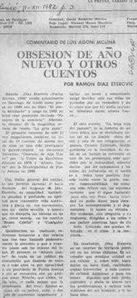 Obsesión de año nuevo y otros cuentos