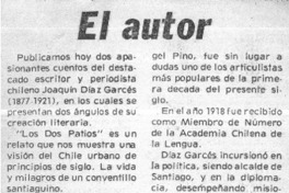 El Autor.  [artículo]