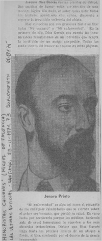 Joaquín Díaz Garcés  [artículo] Miguel de Valencia.