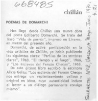 Poemas de Domarchi.