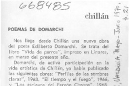 Poemas de Domarchi.