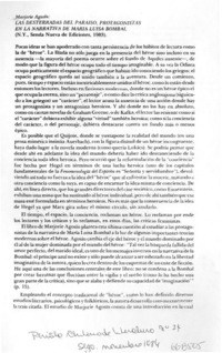 Las desterradas del paraíso, protagonistas en la narrativa de María Luisa Bombal